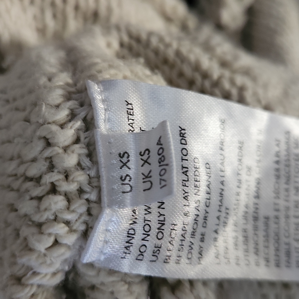 Urban Outfitters Wheat Cropped Ballon Sleeve Sweater Size XS - Picture 9 of 10